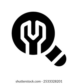 Icono del glifo del Vector para su Sitio web, móvil, presentación, y diseño del logotipo.