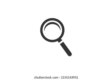 lupa de icono vector estilo moderno.