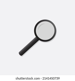 Magnifying icon,symbol and vector,Can be used for web, print and mobile