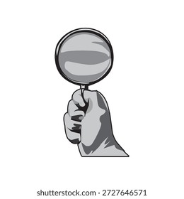 Plantilla de diseño de Vector de ilustración de aumento