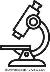 Magnifying Insight: uma ilustração de um microscópio moderno. Esta imagem captura a essência da pesquisa científica e descoberta.