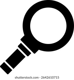 Magnifying New Icons Design Vector