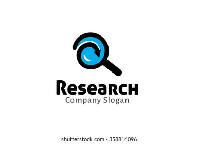 Magnifying Search Design Illustration