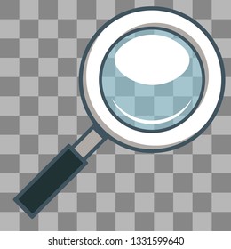 magnifying symbol icon