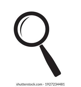 Magnifying symbol, web and computer icon