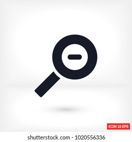 Magnifying Vector icon