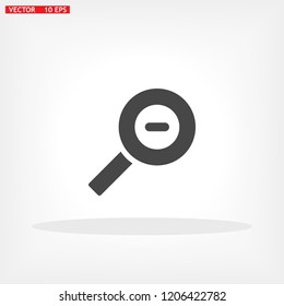 Magnifying Vector icon
