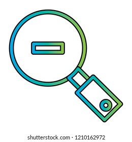 Magnifying Vector Icon