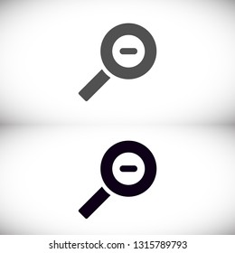 Magnifying Vector icon