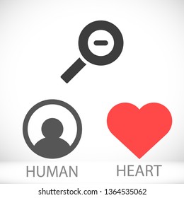 Magnifying Vector icon