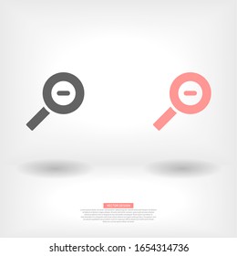 Icono del Vector de aumento . Diseño de ilustración de Lorem Ipsum
