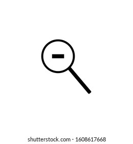 Magnifying Zoom Icon Vector / Illustration