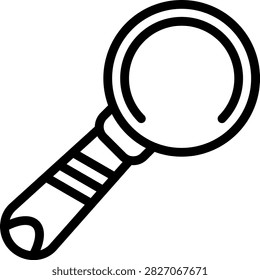 Magnifyingglass Vector Design Icon Style