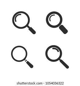 Magnifying,magnify glass,research,find icon vector,lens,look magnifier.loupe sign. Best modern flat pictogram illustration sign for web and mobile apps design