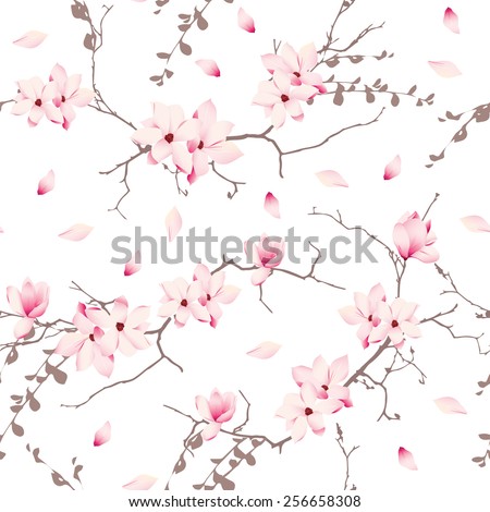 Similar – Image, Stock Photo pink magnolia blossoms | the magnolia as a medicinal plant | more than just beautiful.