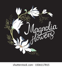 4,290 Magnolia Border Stock Illustrations, Images & Vectors 