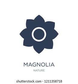 Magnolia icon. Trendy flat vector Magnolia icon on white background from nature collection, vector illustration can be use for web and mobile, eps10