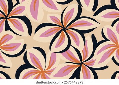 Magnolia  trendy minimalistic background. Floral background. 