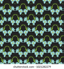 Magnolia vector illustration. Doodle style. Design, print, decor, textile, paper