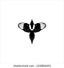 Magpie Bird Vector