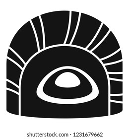 Maguro tai sushi icon. Simple illustration of maguro tai sushi vector icon for web design isolated on white background