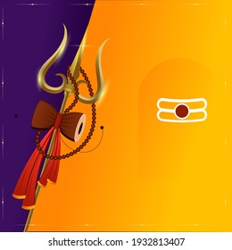 Maha Shivaratri Vector illustration, editable source file for Hindu festival Greetings Card artwork, info-graphics, posters, motion-graphics