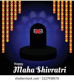 Maha Shivratri Celebration Vector Wallpaper Design
