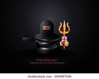 Maha Shivratri Illustration Of Lord Shiva For Shivratri With Hindi Message Om Namah Shivaya 