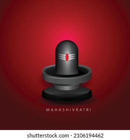 Maha Shivratri, Illustration Of Lord Shiva With Hindi Message Om Namah Shivaya 