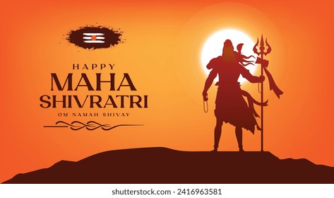 Maha Shivratri Illustration Of Lord Shiva For Shivratri 