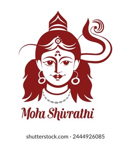 Maha Shivratri Vibrant Celebration Vector Art design