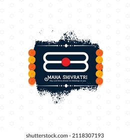 maha shivratri wishes card design