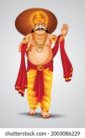 mahabali or maveli, Kerala old king. he is coming for every year onam celebration.	