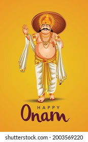 mahabali or maveli, Kerala old king. he is coming for every year onam celebration.	