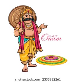 mahabali or maveli, Kerala old king. he is coming for every year onam celebration.