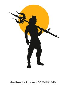 Mahadev graphic illustration vector design.
