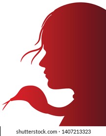 Mahadev silhouette gradient vector design.