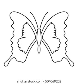 Mahaon icon. Outline illustration of mahaon vector icon for web