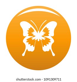 Mahaon icon. Simple illustration of mahaon vector icon for any design orange