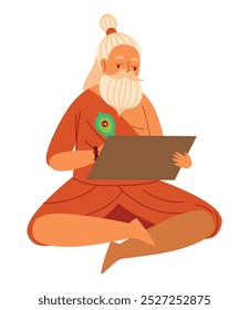 maharishi valmiki jayanti poeta indiano isolado