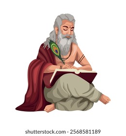 maharishi valmiki jayanti writer isolated