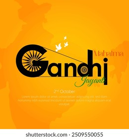 Mahatma Gandhi Jayanti, observed on October 2nd, marks the birth anniversary of Mahatma Gandhi, the leader of India's non-violent independence movement.