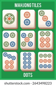 Mahjong Game Suite Tiles Dots