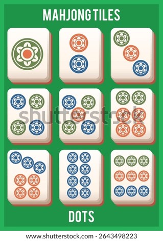 Mahjong Game Suite Tiles Dots