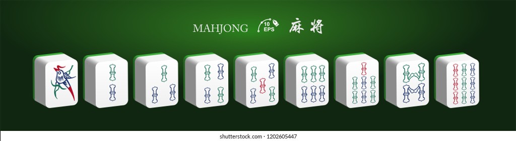 El mahjong (majiang) ambientado en Vector. Mahjong es un juego basado en fichas que se desarrolló en China.