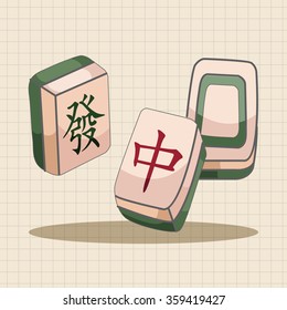 Mahjong theme elements
