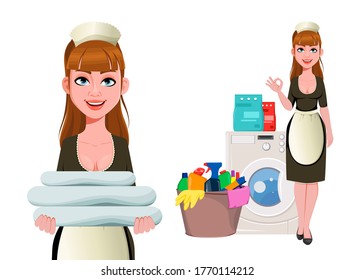 Ilustraciones Imagenes Y Vectores De Stock Sobre Lady Washing Clothes Shutterstock