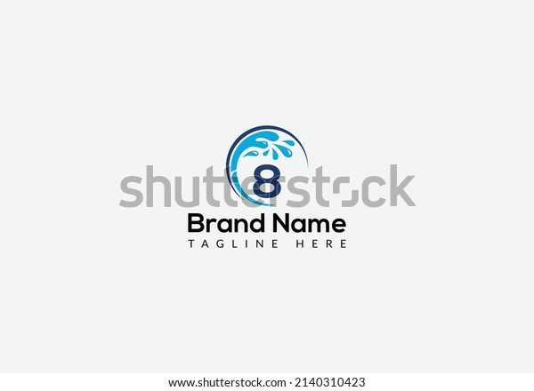 Maid
Cleaning Logo On Letter 8. Clean House Sign, Fresh Clean Logo
Cleaning Brush and Water Drop Concept
Template