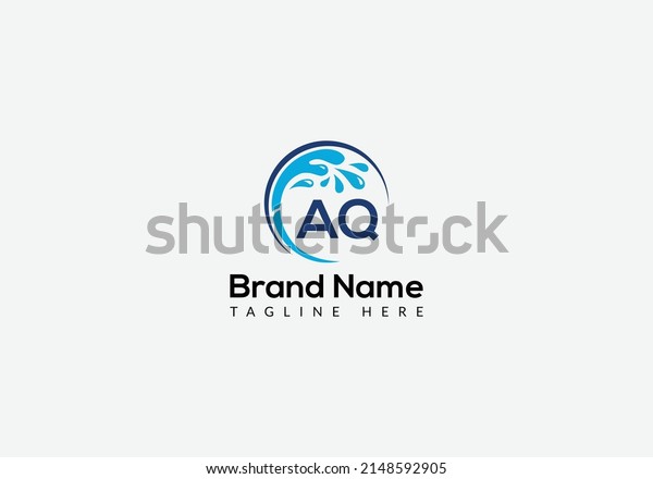 Maid\
Cleaning Logo On Letter AQ. Clean House Sign, Fresh Clean Logo\
Cleaning Brush and Water Drop Concept\
Template