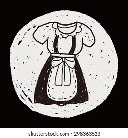 maid clothes doodle